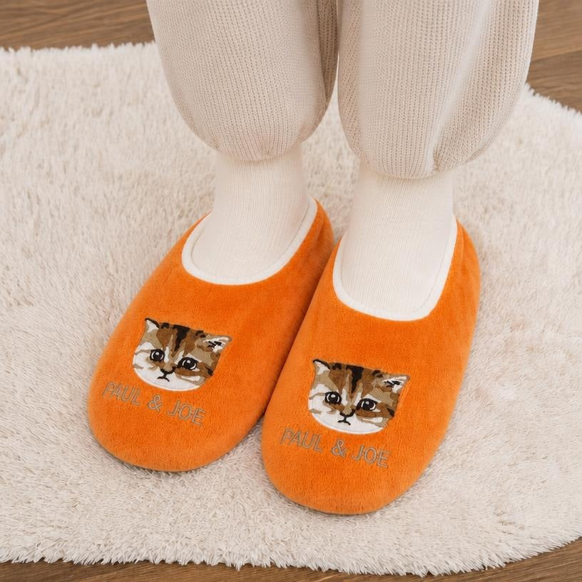 フロントヌネット刺繍 ルームカバー(オレンジ)