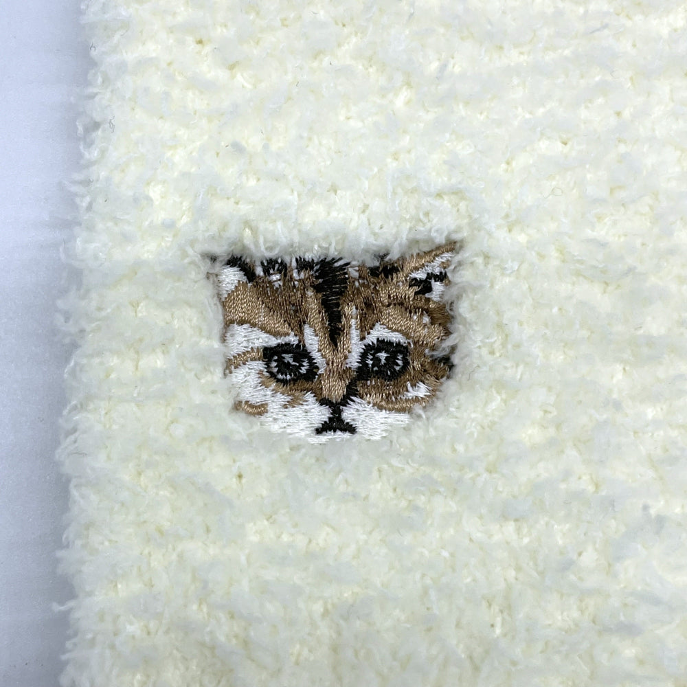 ヌネット刺繍マシュマロアームカバー(アイボリー)