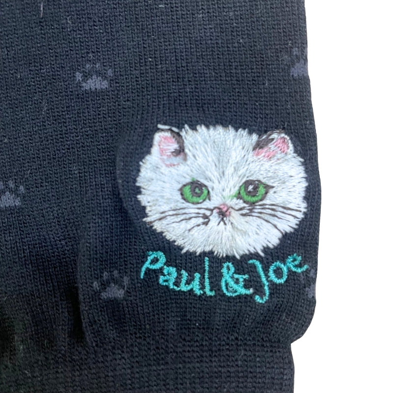 ジプシー刺繍 ショートアームカバー(ブラック)