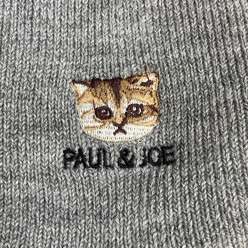 【レディース】トップフェザーヌネット刺繍 ルームソックス(グレー)