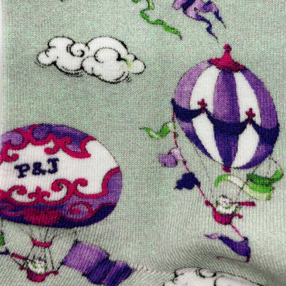 【レディース】ジプシーバルーン柄レディースソックス