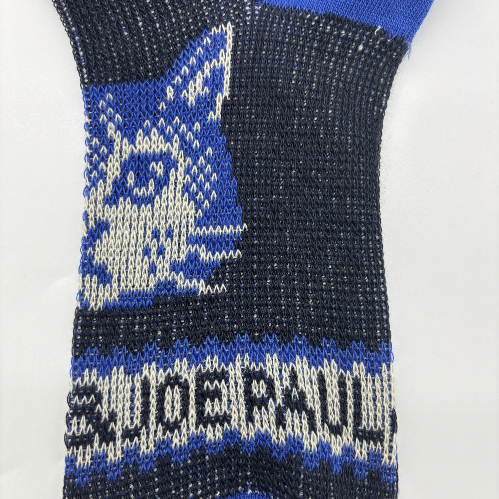 【メンズ】ジャガードフロント猫柄 ソックス