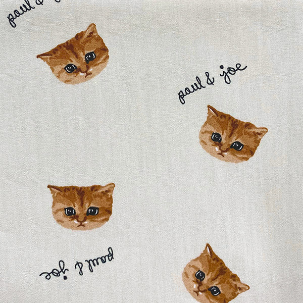 ヌネットワンポイント総柄(ベージュ)