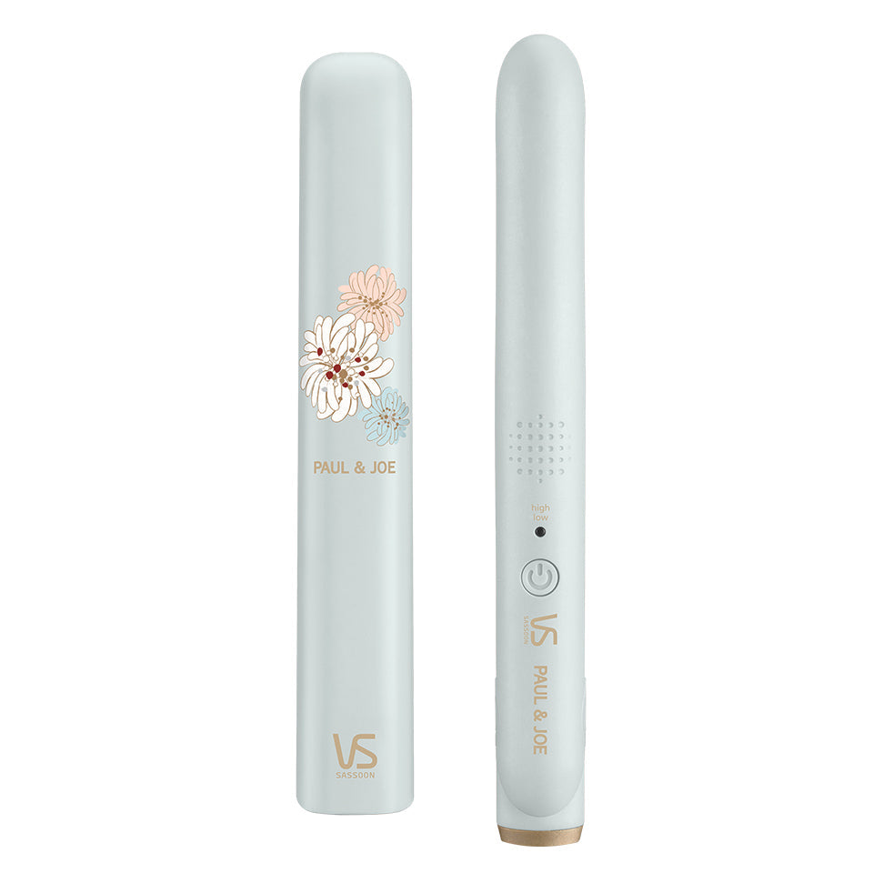 モバイルストレートアイロン(給電式)ブルー