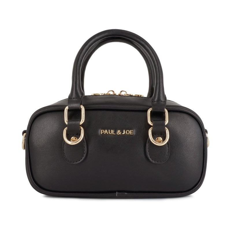 BAG WITH GIPSY&NOUNETTE CAHRM ミニボストンバッグ(ブラック)