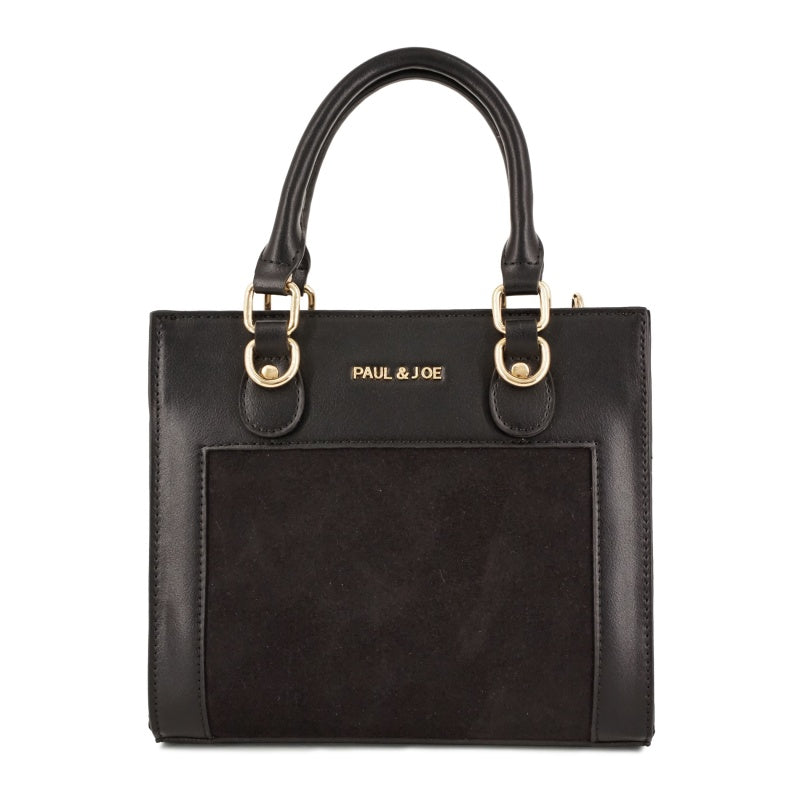 BAG WITH GIPSY&NOUNETTE CAHRM ハンドバッグ(ブラック)