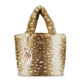 FUR ANIMAL ファートートバッグ(ベージュ)