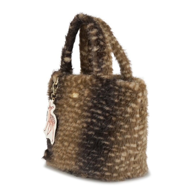 FUR ANIMAL ファートートバッグ(ブラウン)