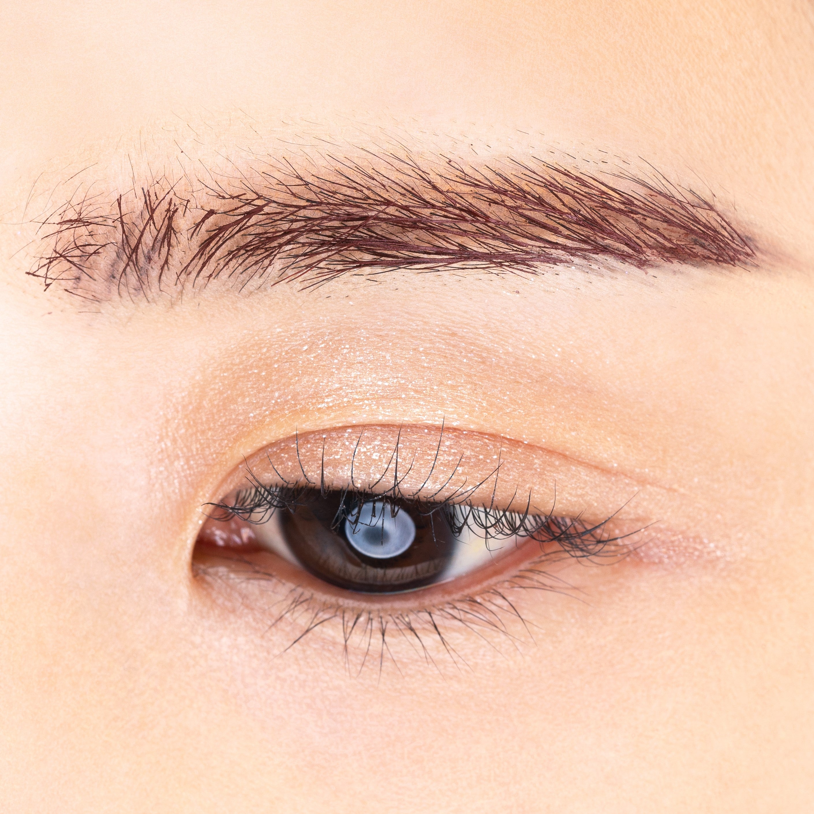 アイブロウ マスカラ 04 「プラム レッド」