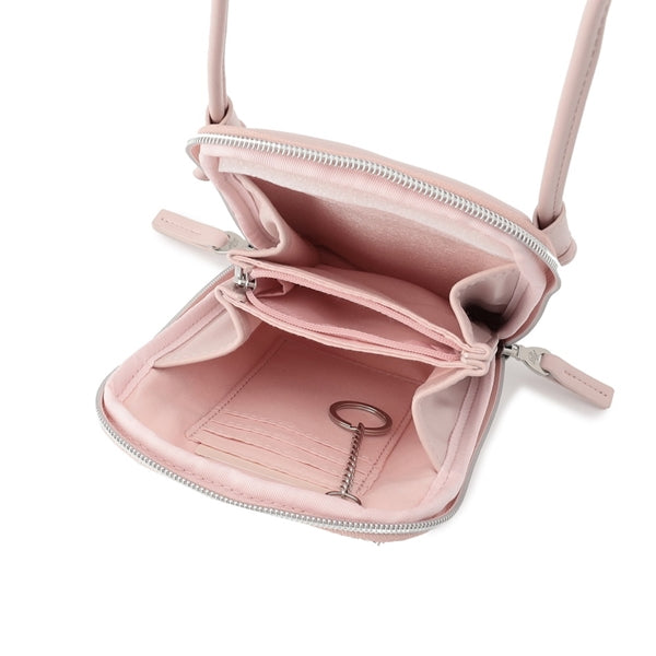 ツイード・ジプシー スマホショルダー ピンク