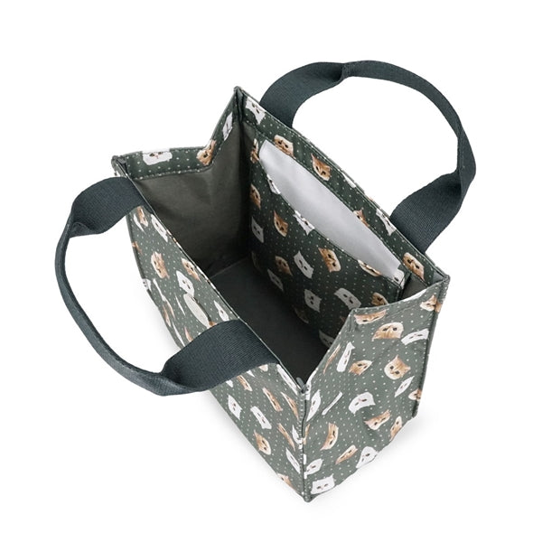 ジプヌネ総柄 ランチトート グレー