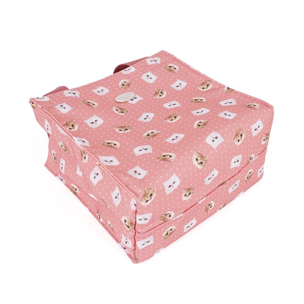 ジプヌネ総柄 ランチトート オレンジ