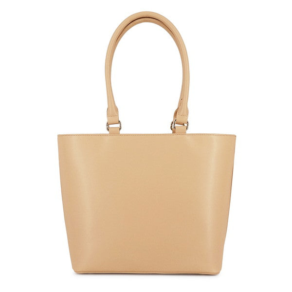 SMALL CAT FACE METAL トートバッグ(ベージュ)