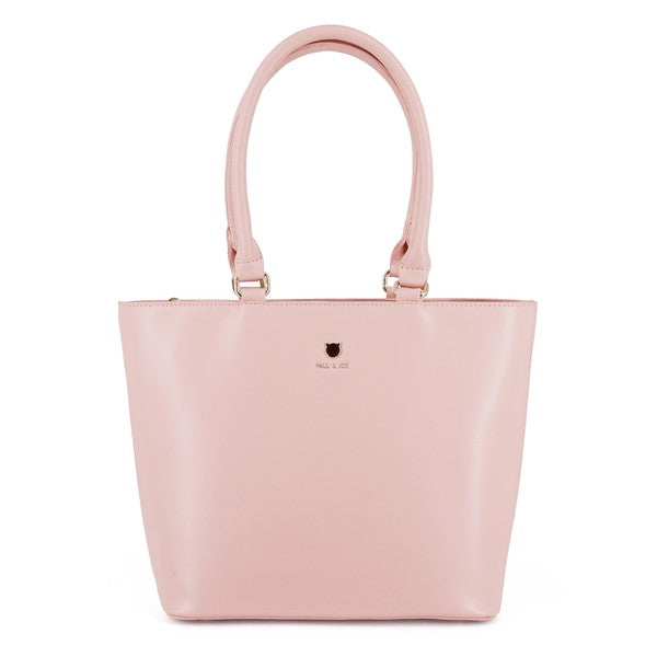 SMALL CAT FACE METAL トートバッグ(ピンク)