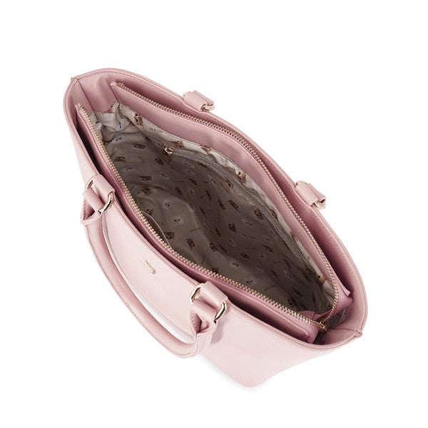 SMALL CAT FACE METAL トートバッグ(ピンク)