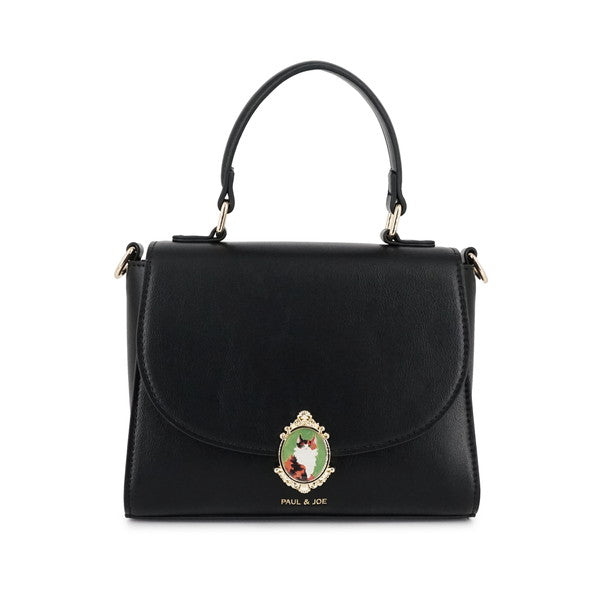 CAT BROOCH ハンドバッグ(ブラック)【フィガロジャポン 6月号掲載アイテム】