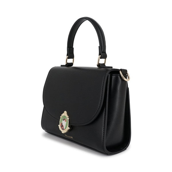 CAT BROOCH ハンドバッグ(ブラック)【フィガロジャポン 6月号掲載アイテム】