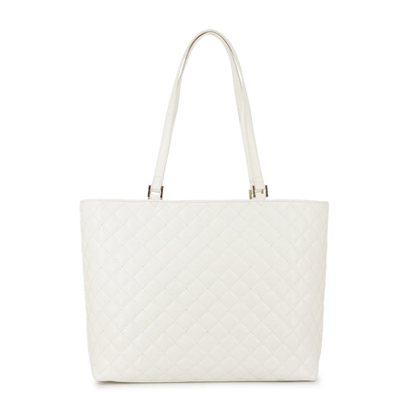 QUILTING トートバッグ アイボリー
