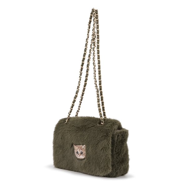 FUR NOUNETTE ミニショルダーバッグ グリーン