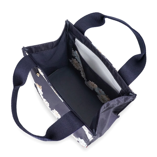 クリザンテーム&ヌネット ランチトート(ネイビー)