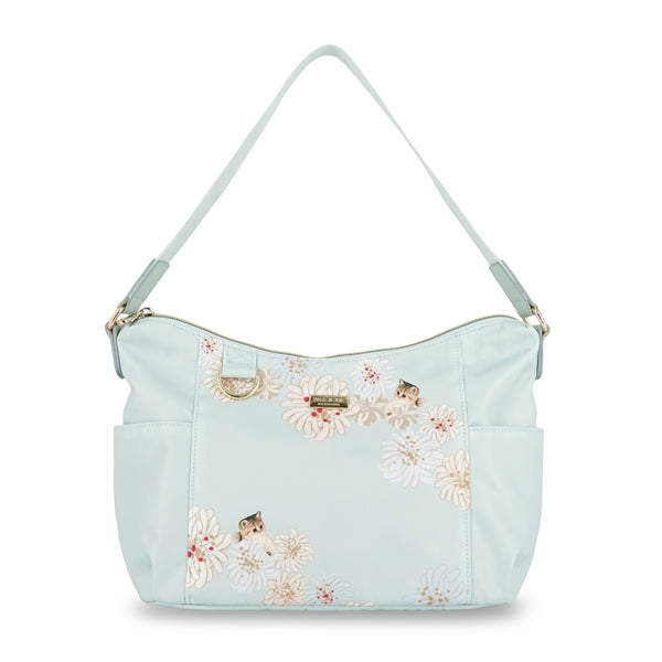 クリザンテーム&ヌネット ショルダーバッグ (ミント)