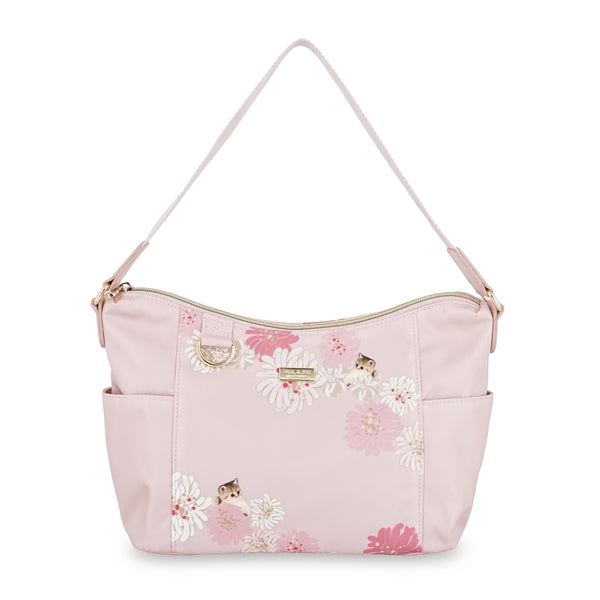 クリザンテーム&ヌネット ショルダーバッグ (ピンク)