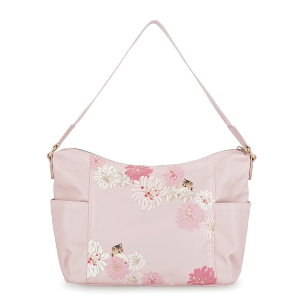 クリザンテーム&ヌネット ショルダーバッグ (ピンク)