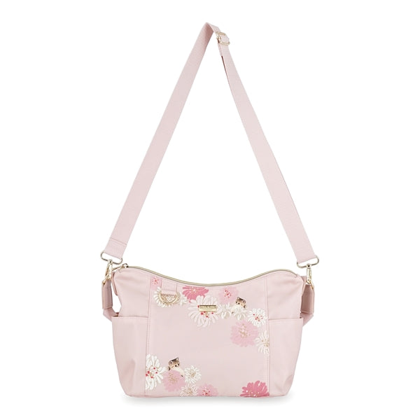 クリザンテーム&ヌネット ショルダーバッグ (ピンク)