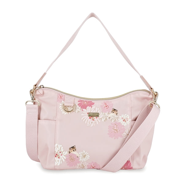 クリザンテーム&ヌネット ショルダーバッグ (ピンク)