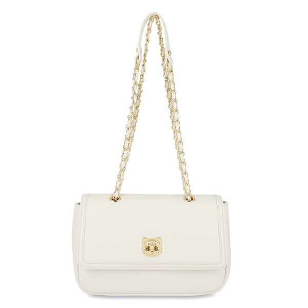 3D CAT FACE ショルダーバッグ (アイボリー)