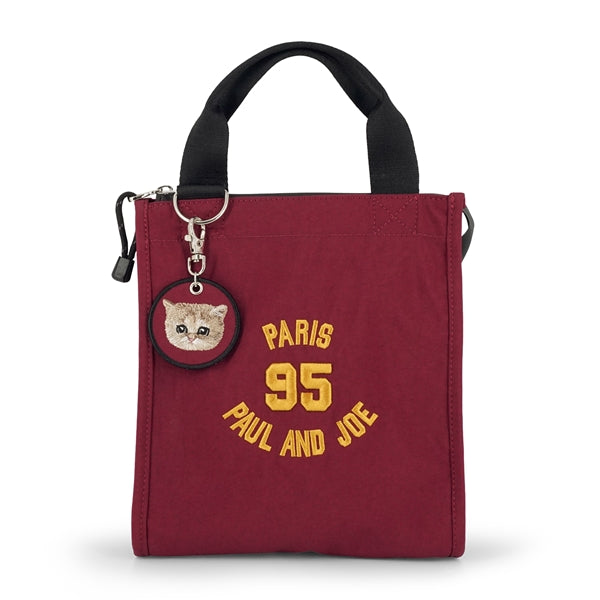 95 EMBROIDERY ランチトート (ワイン)