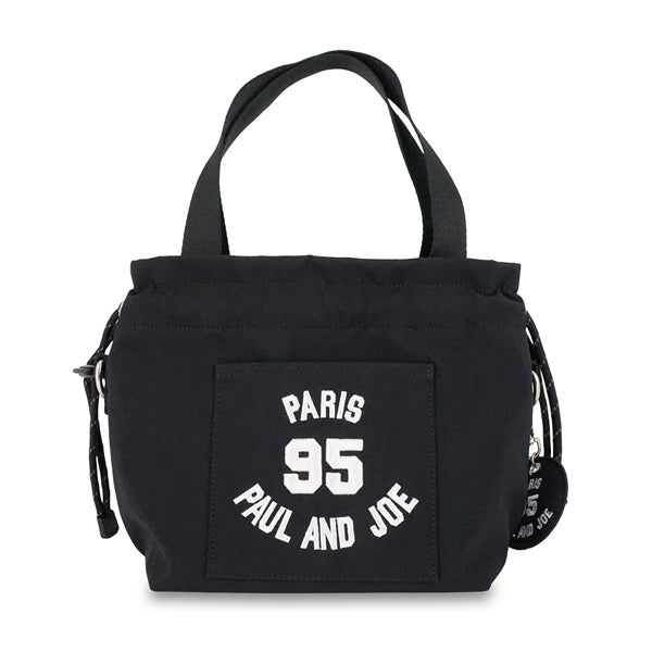 95 EMBROIDERY ミニ巾着バッグ (ブラック)