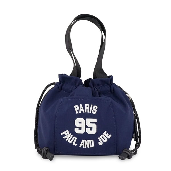 95 EMBROIDERY ミニ巾着バッグ (ネイビー)