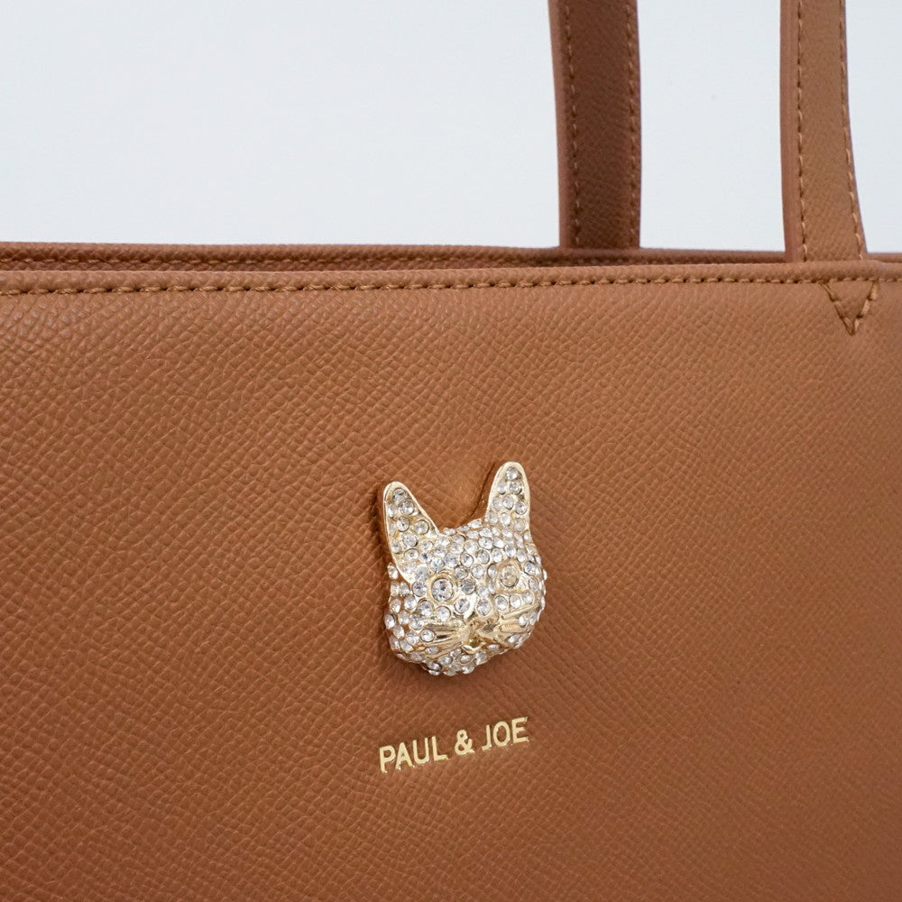 CAT BIJOU トートバッグ(キャメル)