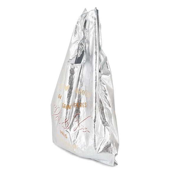 エコバッグ エコバッグ・メタリック(S) シルバー