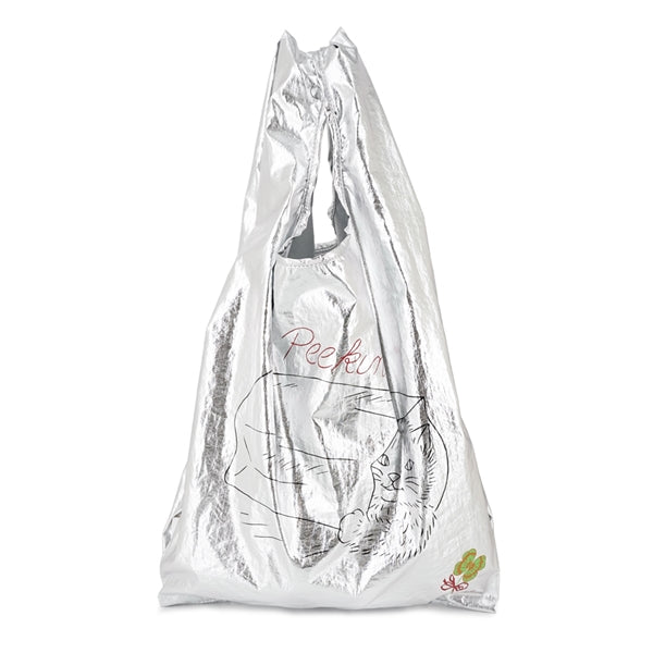 エコバッグ エコバッグ・メタリック(S) シルバー