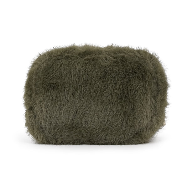 FUR NOUNETTE スクエアポーチ グリーン