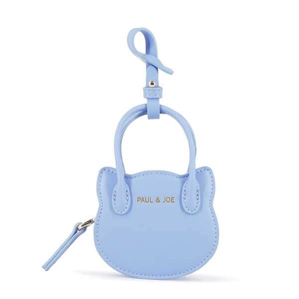 ポール＆ジョー SMALL BAG CHARM ねこ型バッグチャーム ブルー｜ポール 