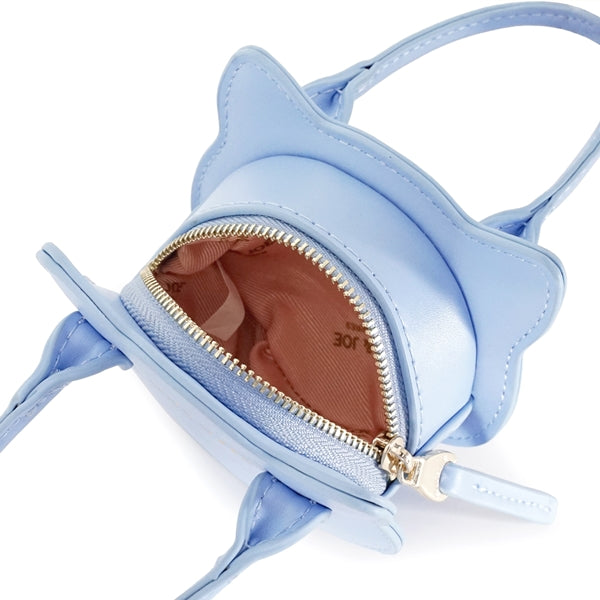 SMALL BAG CHARM ねこ型バッグチャーム ブルー