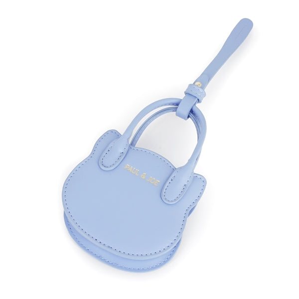 SMALL BAG CHARM ねこ型バッグチャーム ブルー
