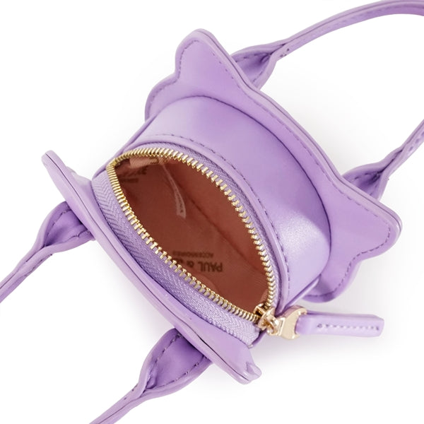 SMALL BAG CHARM ねこ型バッグチャーム パープル