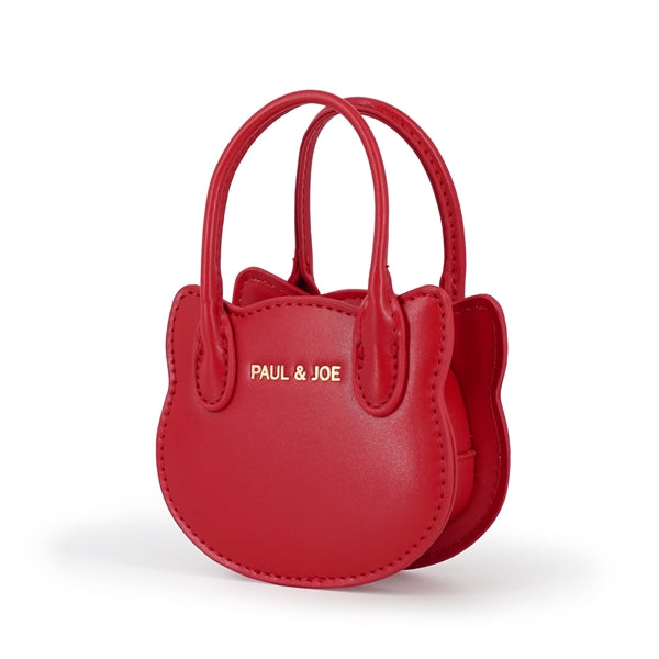 SMALL BAG CHARM ねこ型バッグチャーム レッド