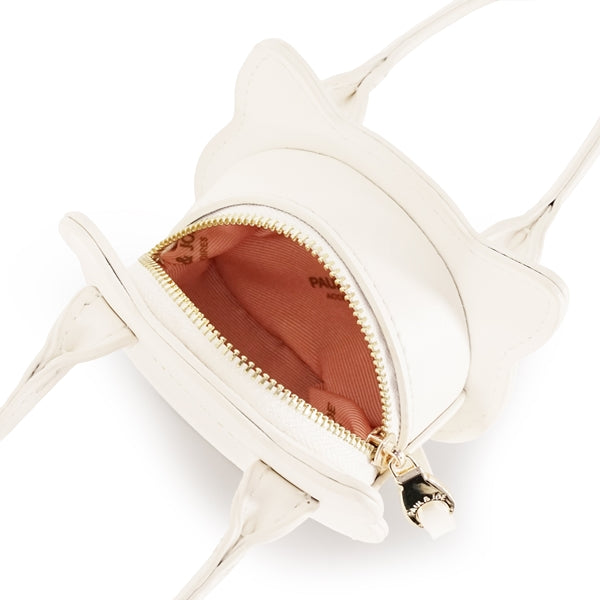 SMALL BAG CHARM ねこ型バッグチャーム ホワイト