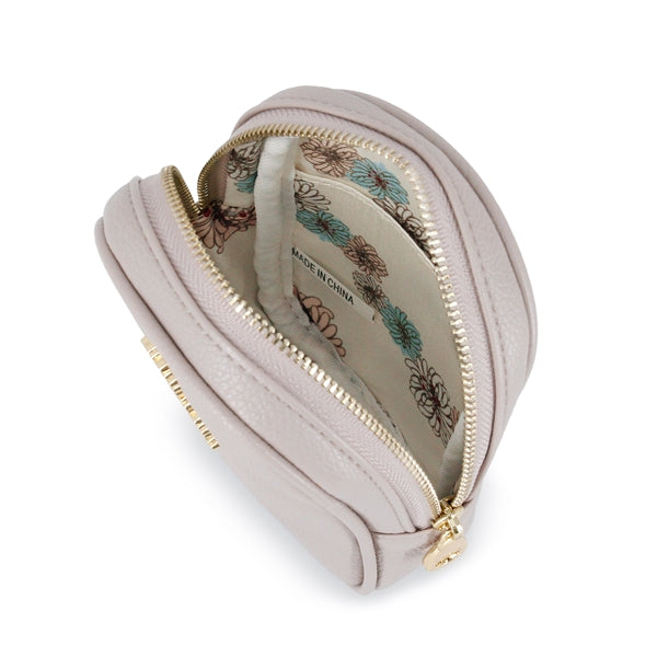 クリザンテーム・メタル ポーチ グレー