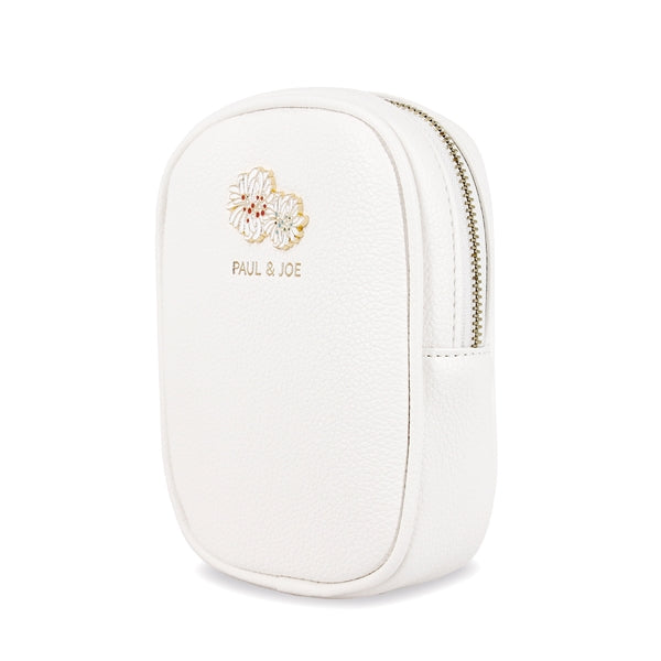 クリザンテーム・メタル ポーチ アイボリー