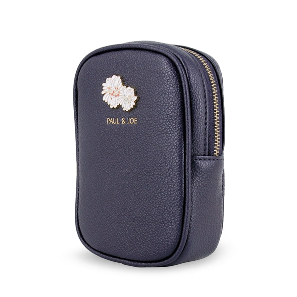 クリザンテーム・メタル ポーチ ネイビー