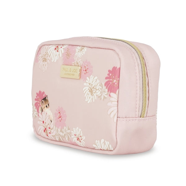 クリザンテーム&ヌネット ポーチ (ピンク)