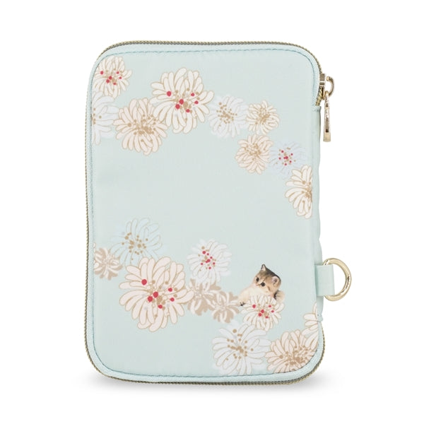 クリザンテーム&ヌネット マルチポーチ(ミント)