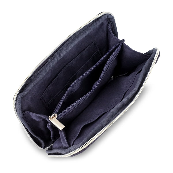 クリザンテーム&ヌネット マルチポーチ(ネイビー)
