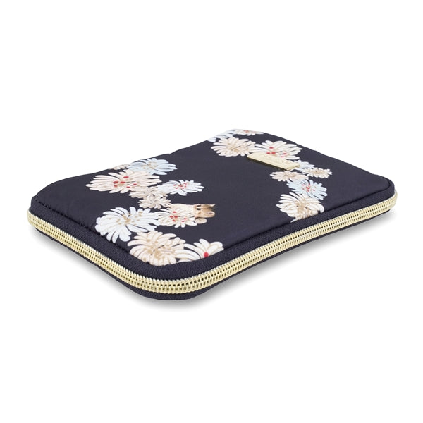 クリザンテーム&ヌネット マルチポーチ(ネイビー)